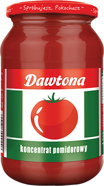 Dawtona sűrített paradicsom üveges 360 g