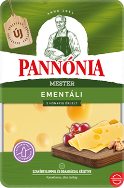Pannónia Mester ementáli szeletelt 125 g