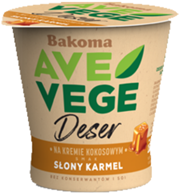 Bakoma Ave Vege kávé, sós karamella vegán desszert vegyesen 150g