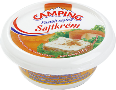 ERU Camping tégelyes sajt füstölt sajtos 125 g