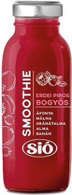 Sió Smoothie erdei pirosbogyós 100 % 250 ml