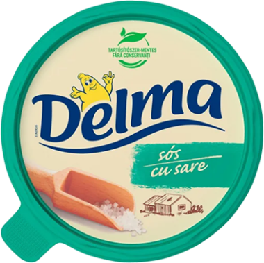 Delma margarinkrém tégelyes sós 450 g