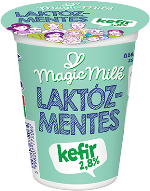 Naszálytej Magic Milk laktózmentes kefír 2,8 %150 g