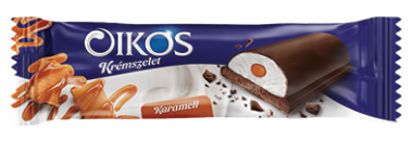 Danone Oikos krémszelet karamell 27 g