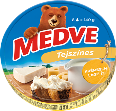 Medve tejszines sajt körcikkes 140 g