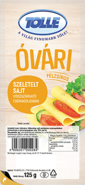 Tolnatej Tolle óvári sajt szeletelt 125 g