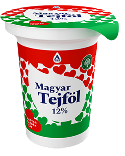 Alföldi Tej Magyar Tej Tejföl 12% 330 g