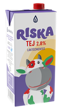 Alföldi Tej Riska laktózmentes UHT tej 2,8% 1 l