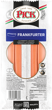 Pick Frankfurter virsli vf 180 g