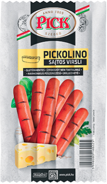 Pick Pickolino virsli sajtos 140 g