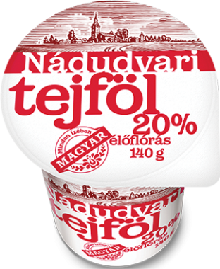 Nádudvari Tejföl 20% 140 g