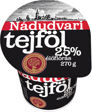 Nádudvari Tejföl 25% 270 g