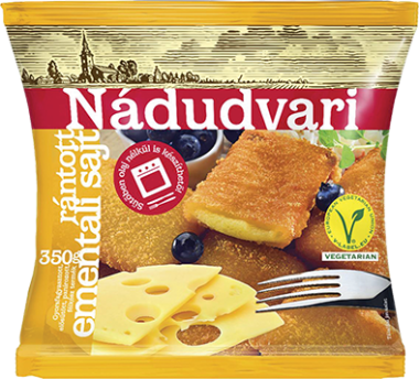 Nádudvari Rántott ementáli sajt 350 g