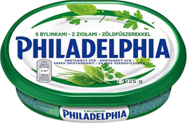 Philadelphia sajtos szendvicskrém zöldfűszeres 125 g