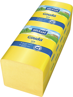 Milram gouda sajt tömb 45%