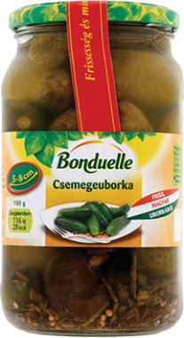 Bonduelle Csemege Uborka 5-8Cm 680 g