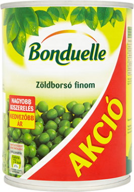 Bonduelle Zöldborsó Csemege 545 g