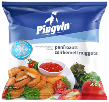 Pingvin Panírozott csirke nuggets 500 g