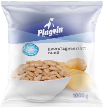 Pingvin Gyorsfagyasztott nudli 1000 g