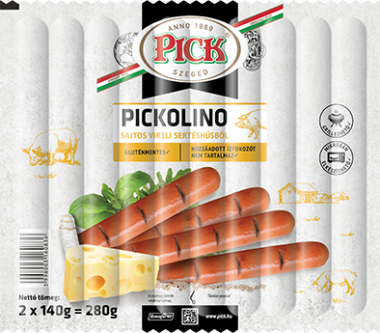 Pick Pickolino virsli sajtos 280 g