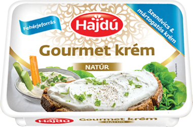 Kőröstej Hajdú Gourmet krém natúr 180 g