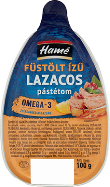 Hame Füstölt izű lazacos pástétom 100 g