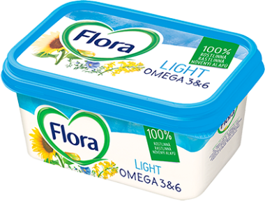 Flóra light margarinkrém csészés 400 g