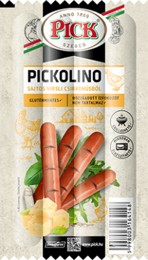 Pick Pickolino virsli csirkehúsból sajtos 140 g