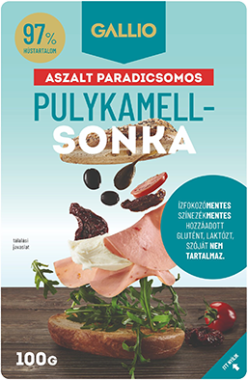 Gallicoop Gallio Pulykamellsonka aszalt paradicsomos 100 g