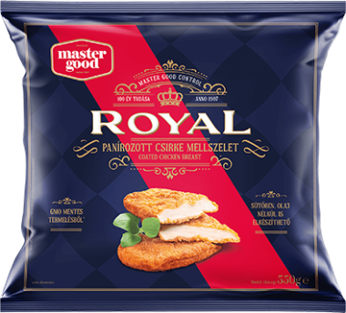 Master Good Royal panírozott csirke mellszelet 550 g