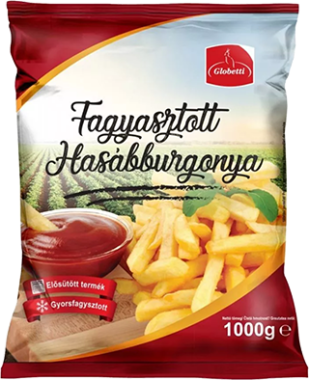 Fagyasztott hasábburgonya 1000 g Globetti  Foltin