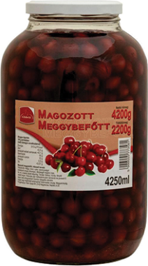 Meggybefőtt magozott 4250 g Foltin