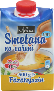 Főzőtejszín 500 ml Smetana imp 10%