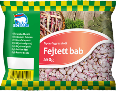 Fagyasztott fejtett bab 450g Jégtrade