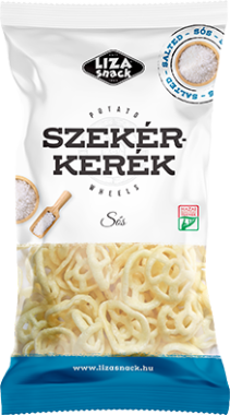 Liza snack Burgonyaszirom szekérkerék sós 40 g