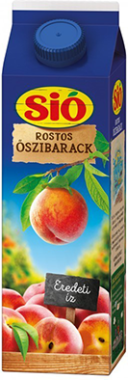 Sió Őszibarack rostos 20% 1L