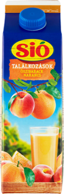 Sió Találkozások őszibarack-narancs rostos 12% 1L