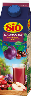 Sió Találkozások meggy-szilva-alma rostos 12% 1L