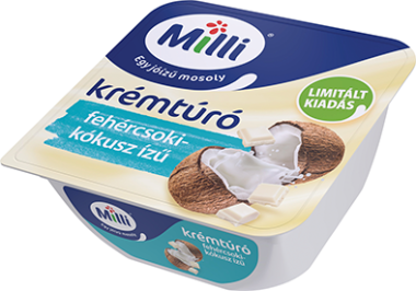 Friesland Milli Krémtúró fehércsoki-kókusz 90 g