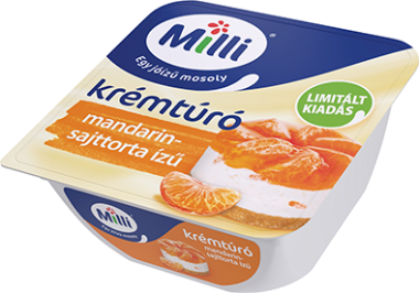 Friesland Milli Krémtúró mandarin-sajttorta 90 g