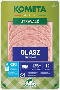 Kometa Útravaló Olasz felvágott szeletelt vg 125 g