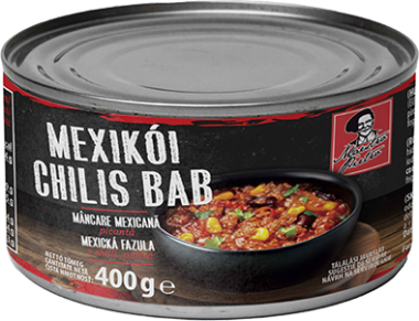 MP Mexikói chilisbab 400 g
