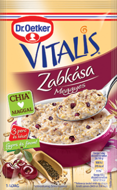 Dr. Oetker Vitalis zabkása meggyes 55 g