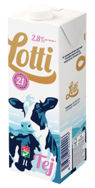 Lotti ESL dobozos tej 2,8% 1 l