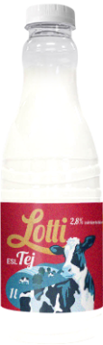 Lotti ESL palackos tej 2,8% 1 l