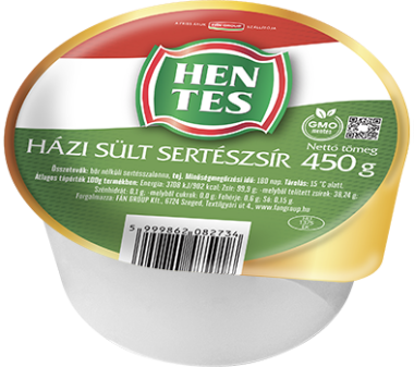 Hentes Házi sült sertészsír 450 g