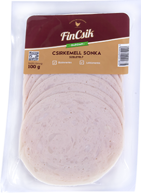 Fincsik csirkemell sonka szeletelt 100 g