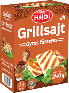 Kőröstej Hajdú grill sajt gyros 240 g