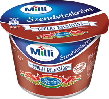 Friesland Milli szendvicskrém gyulai kolbászos 200 g