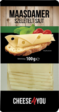 Cheese4You maasdamer sajt szeletelt 100 g